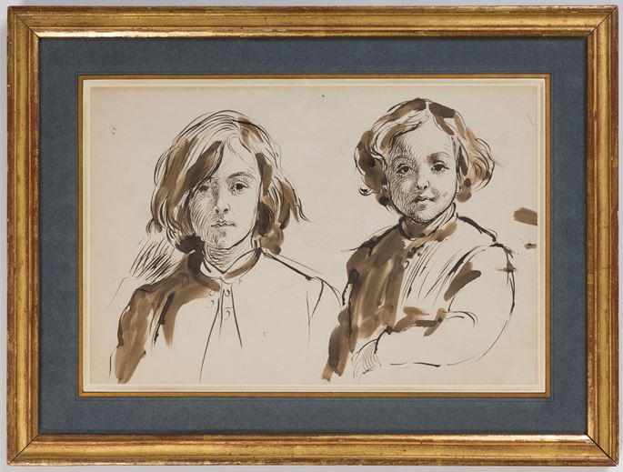 Alfred DEHODENCQ - Portrait of the Artist’s Sons | MasterArt